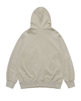 AC POINT STANDARD HOODIE ZIP UP OATMEAL