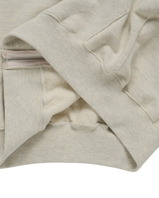 AC POINT STANDARD HOODIE ZIP UP OATMEAL