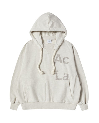 BIG STRING HOODIE OATMEAL