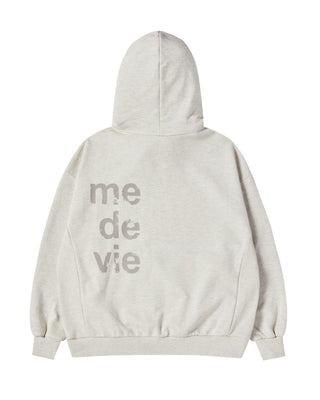 BIG STRING HOODIE OATMEAL