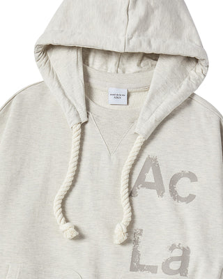 BIG STRING HOODIE OATMEAL