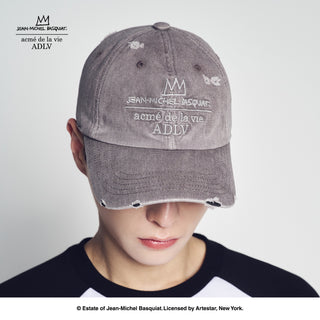 JMB SIGNATURE LOGO BALL CAP CHARCOAL