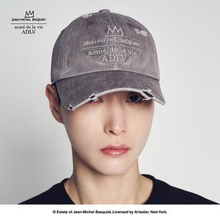 JMB SIGNATURE LOGO BALL CAP CHARCOAL