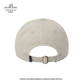 JMB SIGNATURE LOGO BALL CAP IVORY