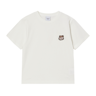 KIDS AC BEAR WAPPEN SHORT SLEEVE T-SHIRT CREAM