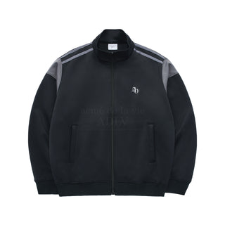 SYMBOL LOGO TRACK JACKET BLACK