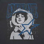 Load image into Gallery viewer, AE LOGO ASTRONAUT ARTWORK SHORT SLEEVE T-SHIRT CHARCOAL
