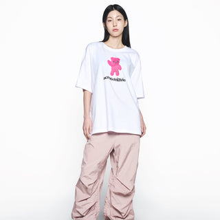 ALIEN BEAR SHORT SLEEVE T-SHIRT WHITE