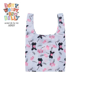 RABBIT BELLY REUSABLE BAG WHITE