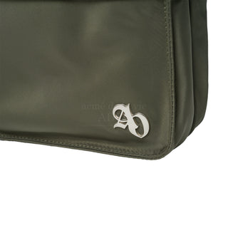 SYMBOL RIVET MULTI POCKET CROSS BAG KHAKI