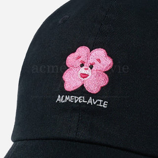 CLOVER BELLY BALL CAP BLACK