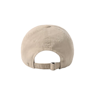 COLOR POINT SMALL SYMBOL BALL CAP BEIGE