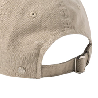 COLOR POINT SMALL SYMBOL BALL CAP BEIGE