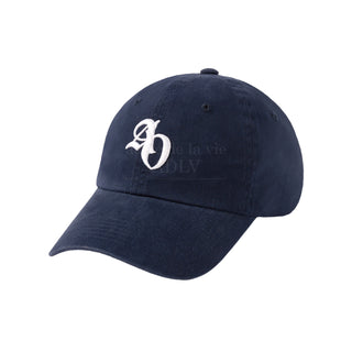 COLOR POINT SMALL SYMBOL BALL CAP NAVY