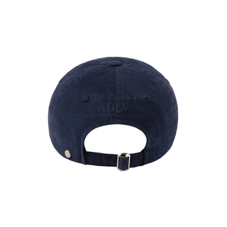 COLOR POINT SMALL SYMBOL BALL CAP NAVY