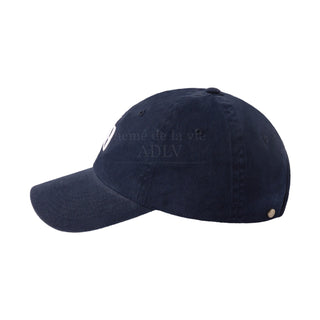 COLOR POINT SMALL SYMBOL BALL CAP NAVY