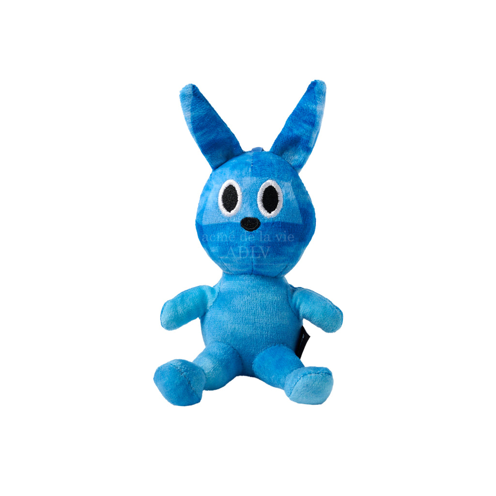 Snowball Rabbit Keyringdoll BUY ADLV Keyring RETRO RABBIT DOLL KEY RING BLUE