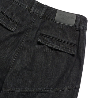 UTILITY POCKET DENIM PANTS BLACK