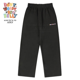 BELLY COLLAGE LOGO PANTS BLACK