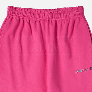 BELLY COLLAGE LOGO PANTS PINK