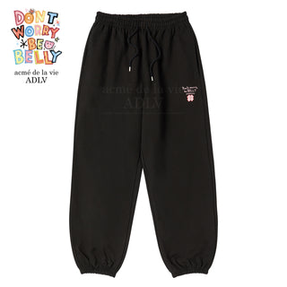 RABBIT BELLY JOGER PANTS BLACK