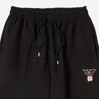 RABBIT BELLY JOGER PANTS BLACK