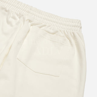 UPSIDE DOWN LOGO NAPPING ZURRY PANTS IVORY