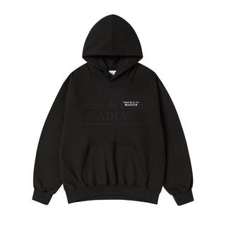 SNOW BEAR HOODIE BLACK