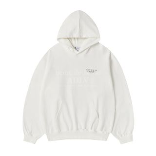 SNOW BEAR HOODIE CREAM