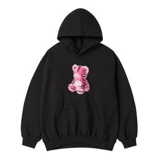 HOSHI X ADLV TIGER FIGURE HOODIE BLACK