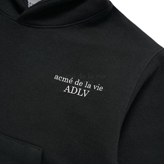 KIDS BASIC LOGO HOODIE BLACK