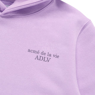 KIDS BASIC LOGO HOODIE LIGHT PURPLE