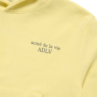 KIDS BASIC LOGO HOODIE LIGHT YELLOW