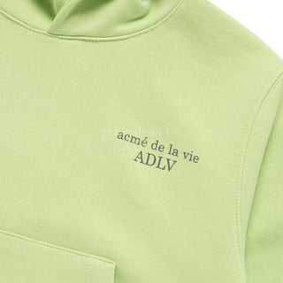 KIDS BASIC LOGO HOODIE LIGHT GREEN