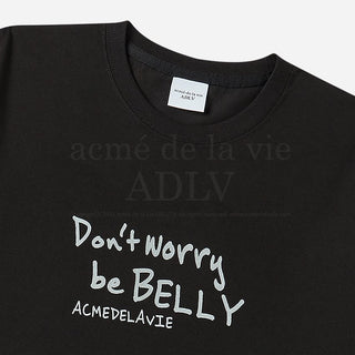 RABBIT BELLY SHORT SLEEVE T-SHIRT BLACK