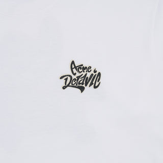 GRAFFITI FONT LOGO SHORT SLEEVE T-SHIRT (OVERSEAS EXCLUSIVE) WHITE