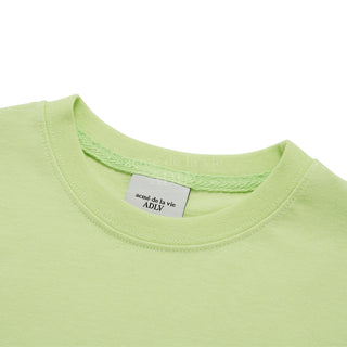 KIDS BASIC LOGO SHORT SLEEVE T-SHIRT LIGHT GREEN