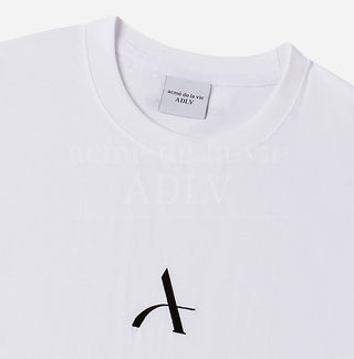 ONE POINT LOGO SHORT SLEEVE T-SHIRT WHITE