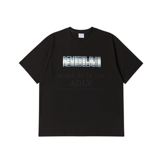 SHAKE LOGO SHORT SLEEVE T-SHIRT BLACK