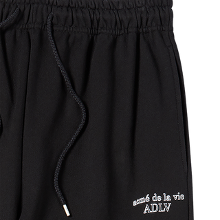 BORDER LINE LONG PANTS BLACK