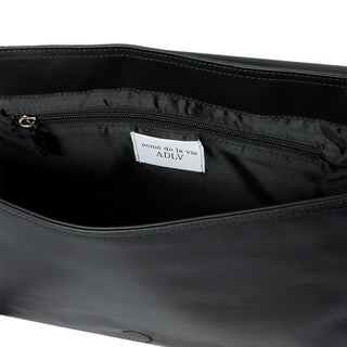 WAPPEN POINT TARPULIN SQUARE BAG BLACK