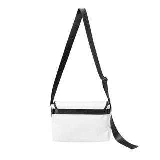 WAPPEN POINT TARPULIN SQUARE BAG WHITE