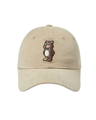 BEAR CHARACTER BALL CAP BEIGE