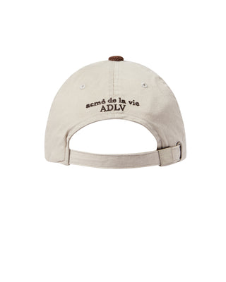 CORDUROY COLOR SCHEME BALL CAP BROWN