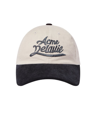 CORDUROY COLOR SCHEME BALL CAP NAVY