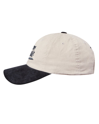 CORDUROY COLOR SCHEME BALL CAP NAVY