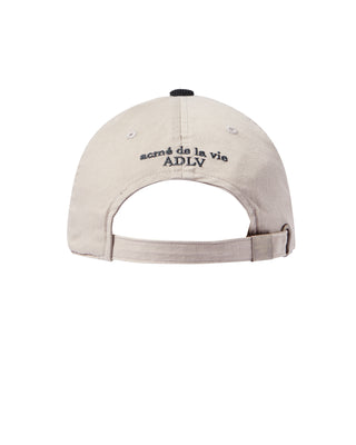 CORDUROY COLOR SCHEME BALL CAP NAVY