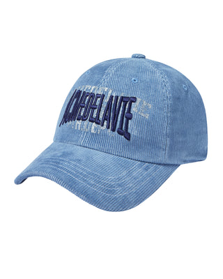 CORDUROY STITCH POINT BALL CAP BLUE