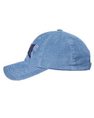 CORDUROY STITCH POINT BALL CAP BLUE