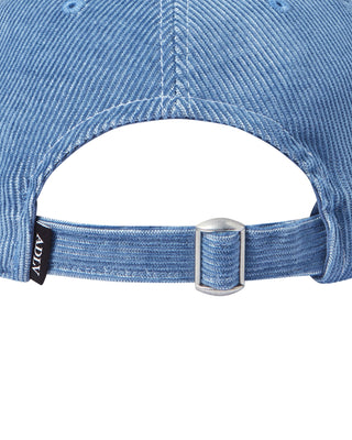 CORDUROY STITCH POINT BALL CAP BLUE